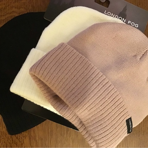 London Fog Accessories - London Fog 3 pack of beanies!